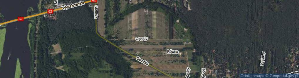 Zdjęcie satelitarne Ogrody ul.